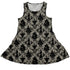 Phantom Flourish Dress Geek Nerd 0925 Botany Print Design by Episodic