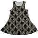 Phantom Flourish Dress Geek Nerd 0925 Botany Print Design by Episodic