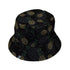 Pi Napple Black Bucket Hat Black Stitching