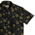 Pi Napple Black Button Up Shirt Top Corner