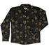 Pi Napple Black Long Sleeve Button Up Shirt 5