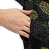 Pi Napple Black Sleeveless Dress Pocket