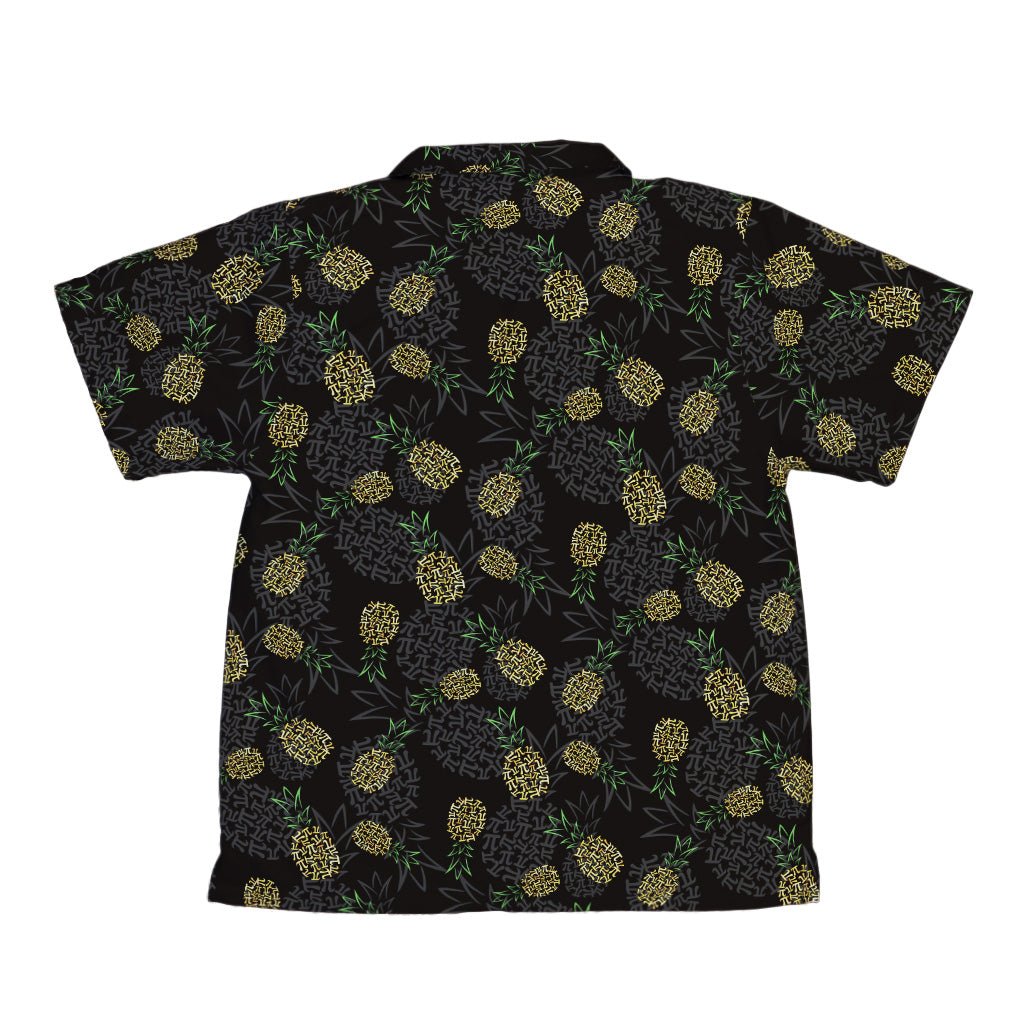 Pi Napple Black Youth Hawaiian Shirt 2