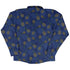 Pi Napple Blue Long Sleeve Button Up Shirt 6