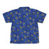 Pi Napple Blue Youth Hawaiian Shirt Back