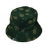 Pi Napple Green Bucket Hat Black Stitching