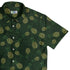 Pi Napple Green Button Up Shirt Top Corner