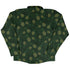 Pi Napple Green Long Sleeve Button Up Shirt back