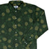 Pi Napple Green Long Sleeve Button Up Shirt cover