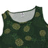 Pi Napple Green Sleeveless Dress close front