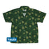 Pi Napple Green Youth Hawaiian Shirt Front