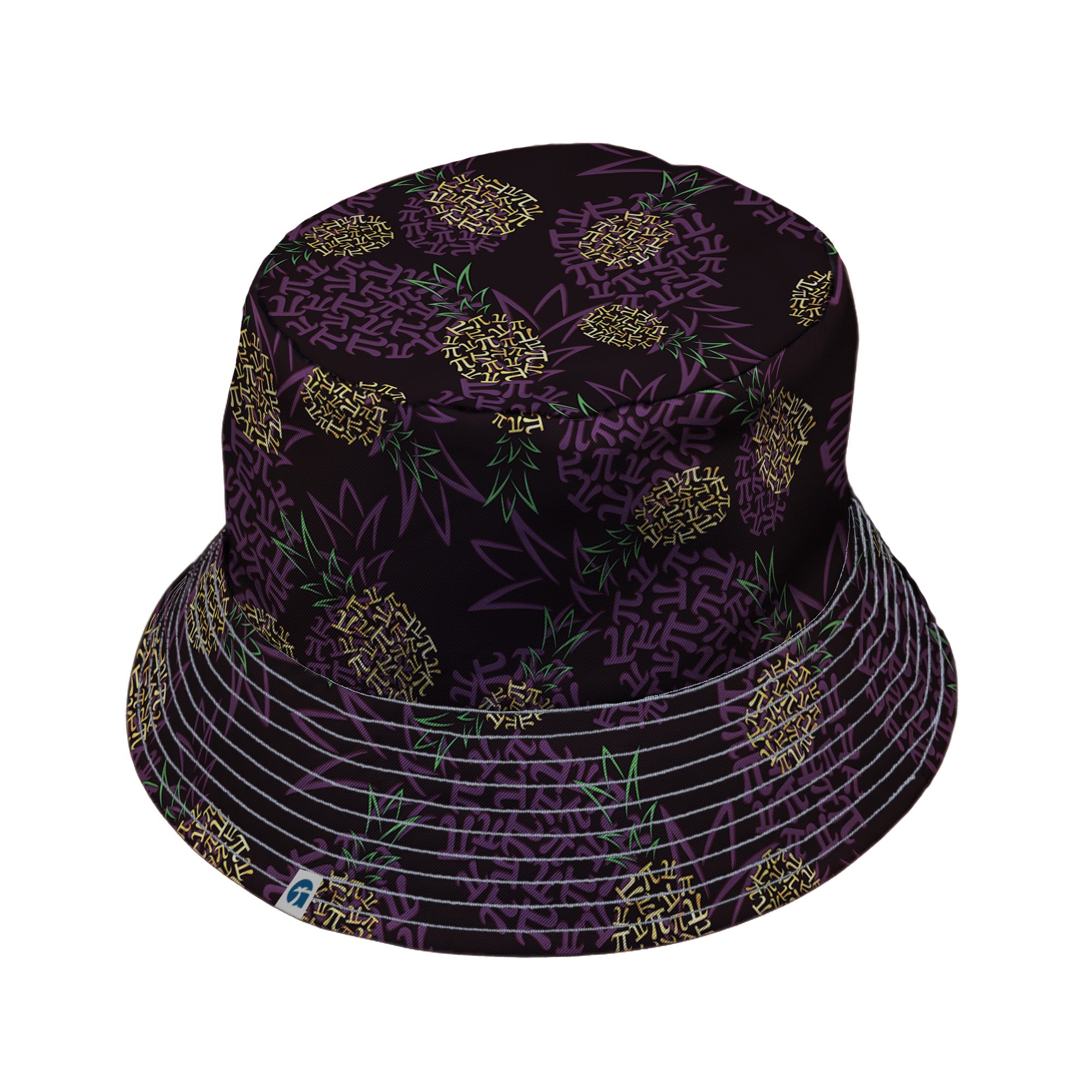 Pi Napple Midnight Bucket Hat 2