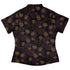 Pi Napple Midnight Curvy Button Up Shirt womens back