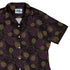 Pi Napple Midnight Curvy Button Up Shirt womens top right