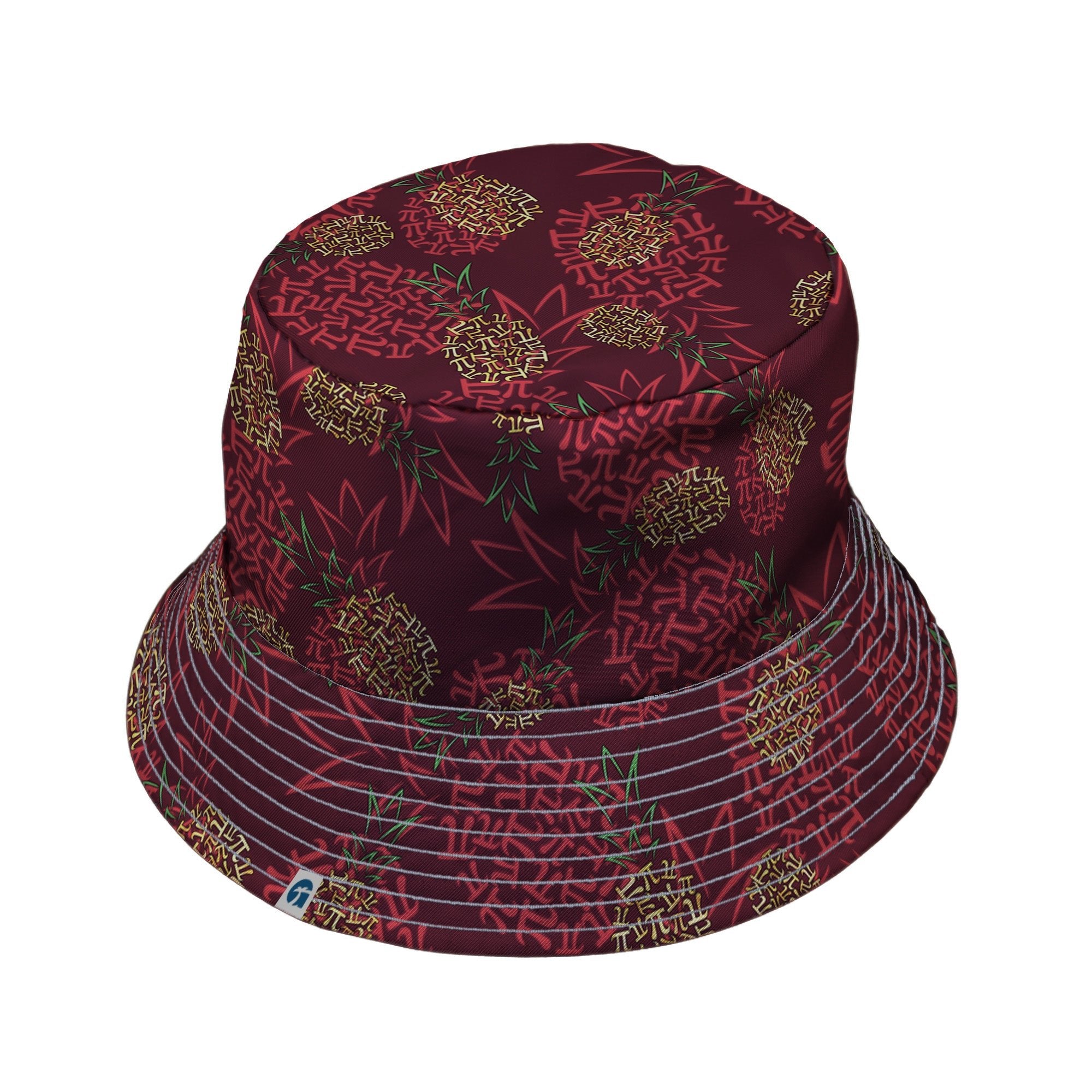 Pi Napple Red Bucket Hat 2
