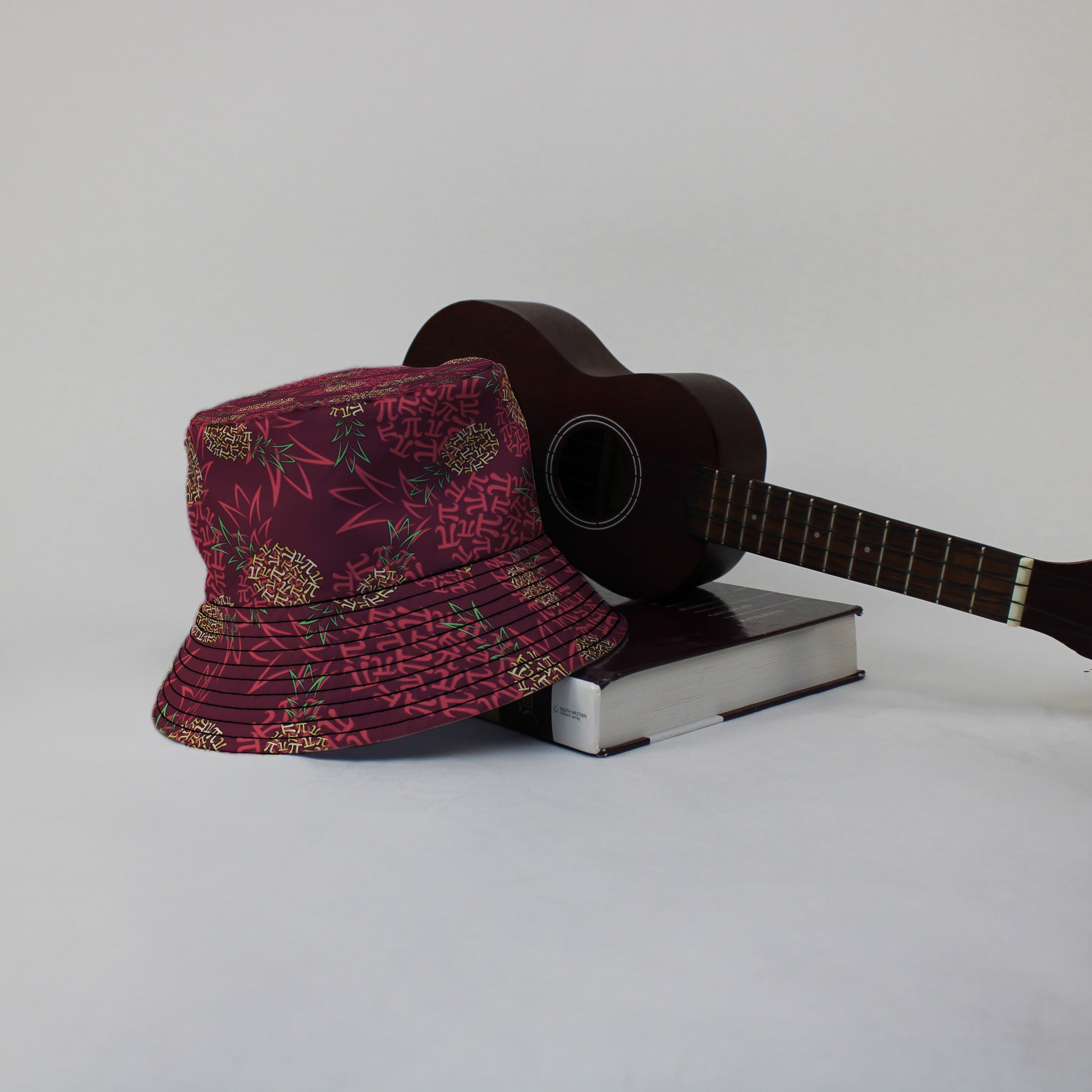 Pi Napple Red Bucket Hat Lifestyle