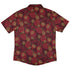 Pi Napple Red Button Up Shirt Back