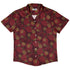Pi Napple Red Button Up Shirt Hawaiian Front