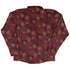 Pi Napple Red Long Sleeve Button Up Shirt back