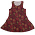 Pi Napple Red Sleeveless Dress 1