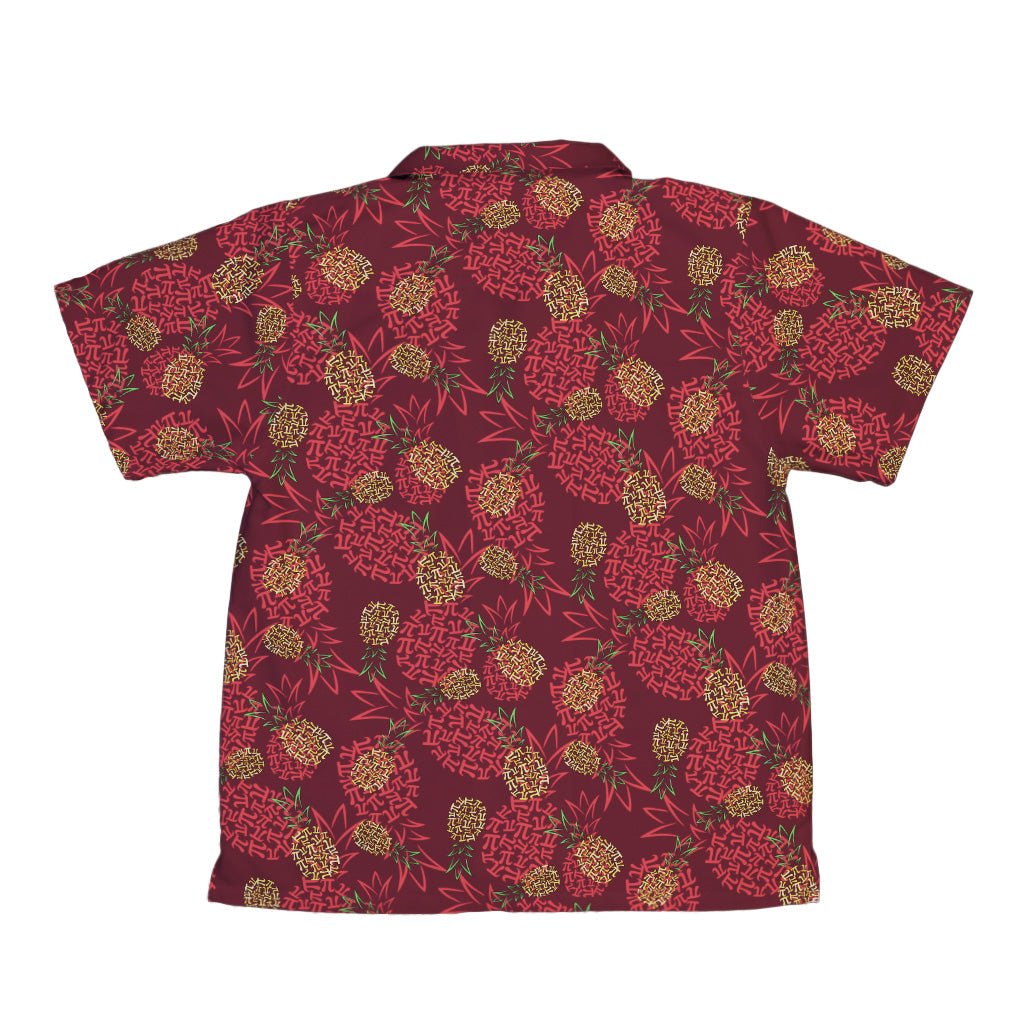 Pi Napple Red Youth Hawaiian Shirt 2