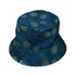 Pi Napple Teal Bucket Hat Black Stitching