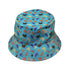 Pieces Of Pie Bucket Hat Gray Stitching
