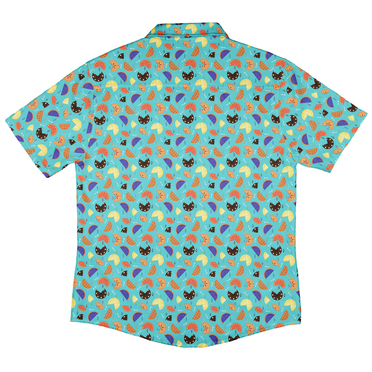Pieces Of Pie Button Up Shirt Back