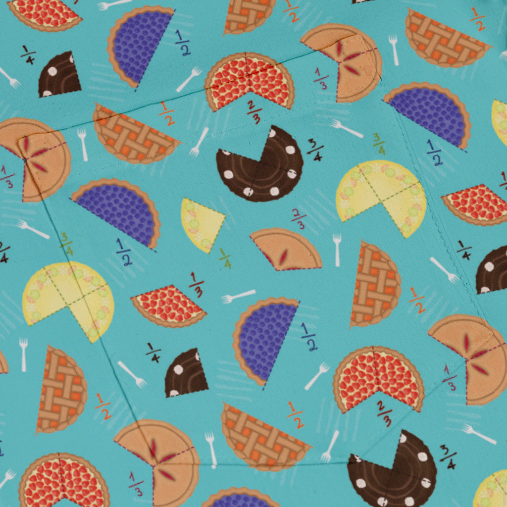 Pieces Of Pie Button Up Shirt Pocket