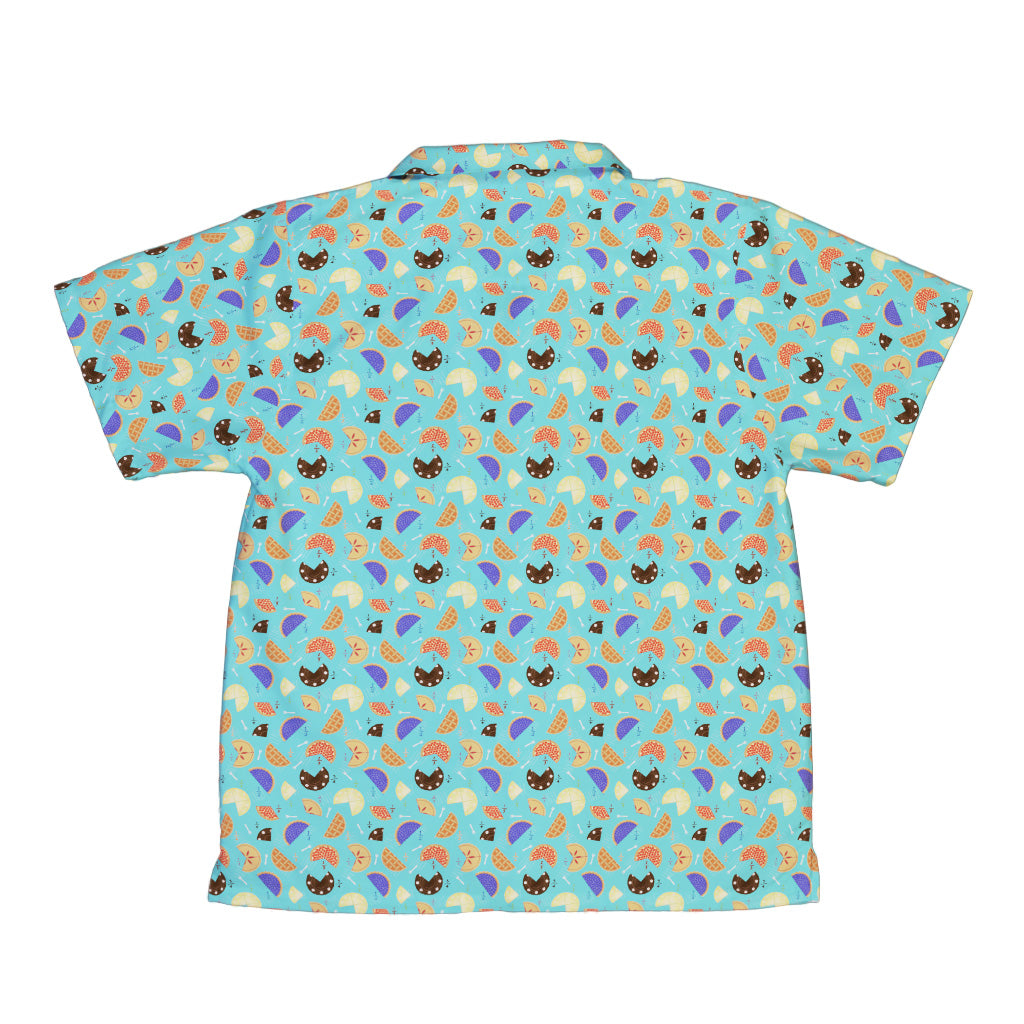 Pieces Of Pie Youth Hawaiian Shirt Back