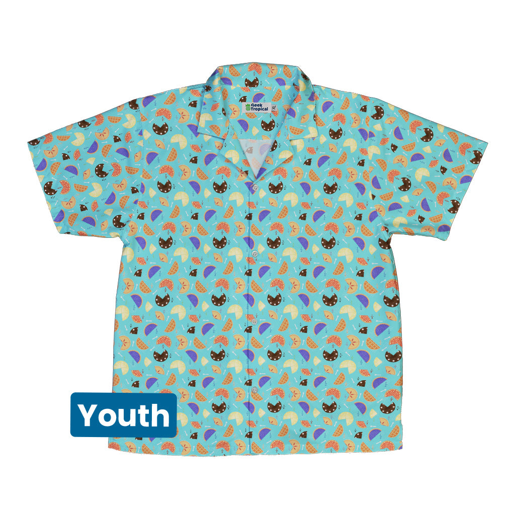 Pieces Of Pie Youth Hawaiian Shirt Front