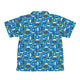 Pilot Uniform Youth Hawaiian Shirt Geek Nerd aviation print Design by Zirkus Design q225