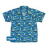 Pilot Uniform Youth Hawaiian Shirt Geek Nerd aviation print Design by Zirkus Design q225