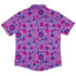 Pink Blue and Bisexual Colors Tabletop RPG Items Dnd Button Up Shirt - adult sizing - dnd & rpg print - Pride Patterns