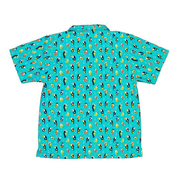Pirate Toucans Youth Hawaiian Shirt Geek Nerd animal patterns Design by Zirkus Design funny prints