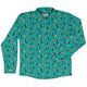 Pirate Toucans Long Sleeve Button Up Shirt Geek Nerd adult sizing animal patterns Design by Zirkus Design