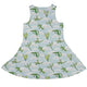 Pixel Dragon Video Game Mist Dress Geek Nerd Designs by Nathan fantasy prints lx - C