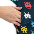 Pixel Monsters Teal Video Game Dress Geek Nerd lx - C video game arcade print