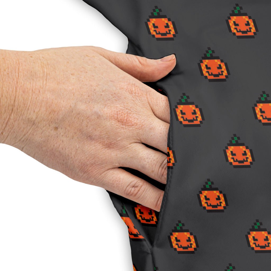 Pixel Pumpkins Dress Geek Nerd halloween lx - C q4