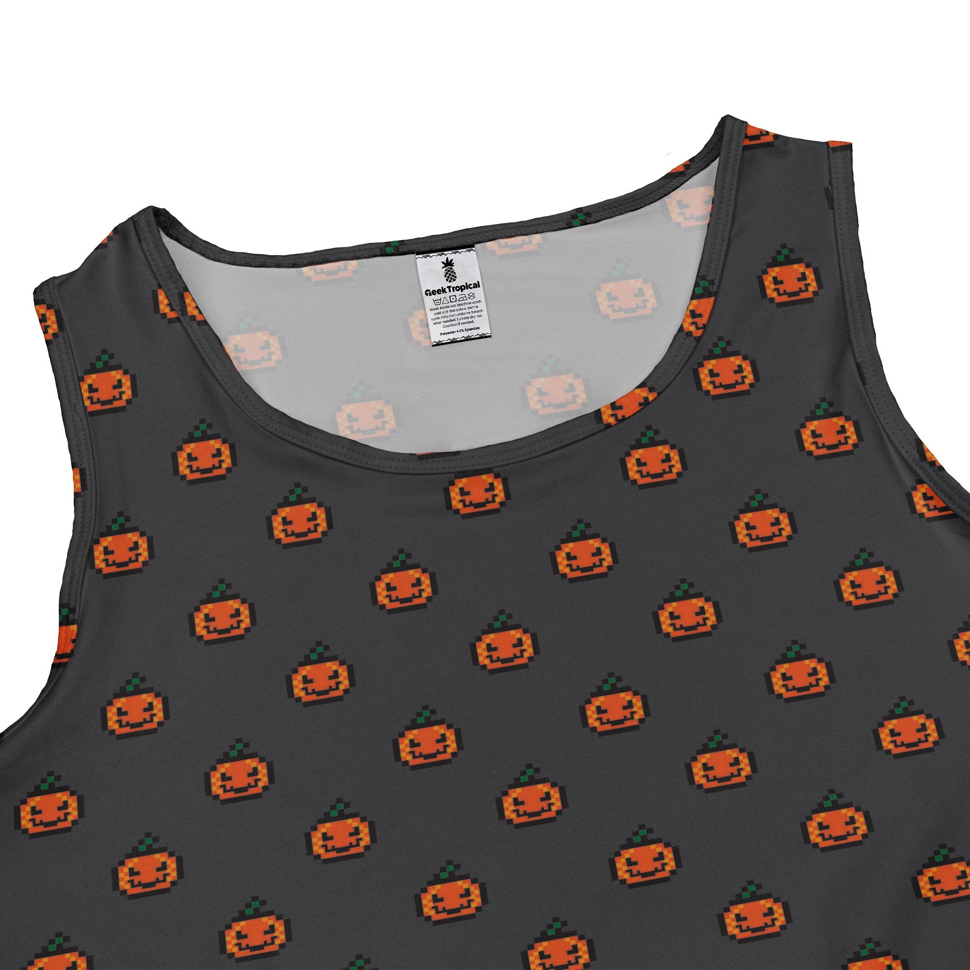 Pixel Pumpkins Dress Geek Nerd halloween lx - C q4