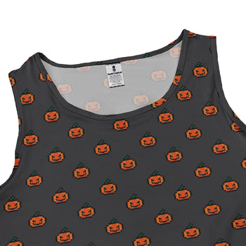 Pixel Pumpkins Dress Geek Nerd halloween lx - C q4