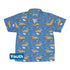 Pizza Rats Blue Youth Hawaiian Shirt Front