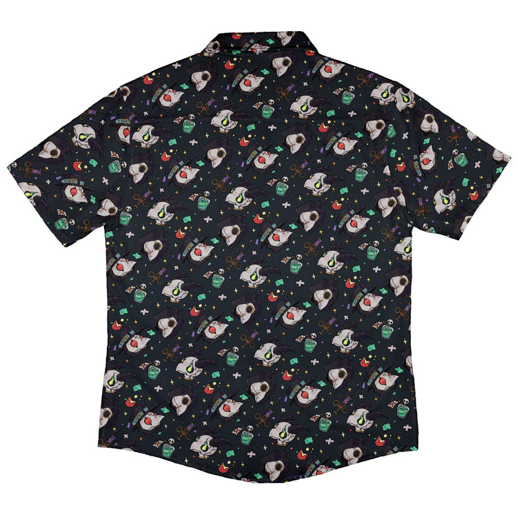 Plague Doctor Evening Button Up Shirt Geek Nerd adult sizing halloween q4