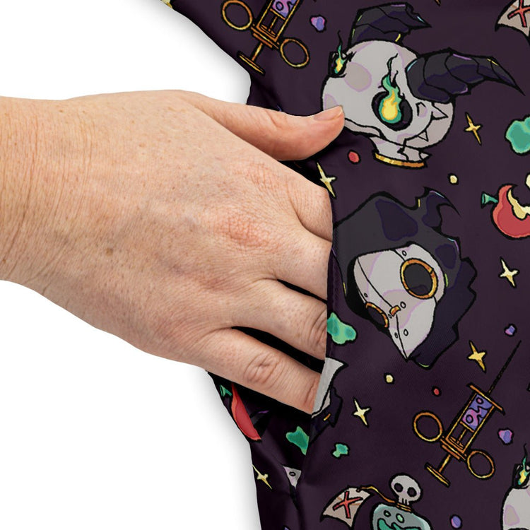Plague Doctor Purple Dress Geek Nerd halloween lx - C q4