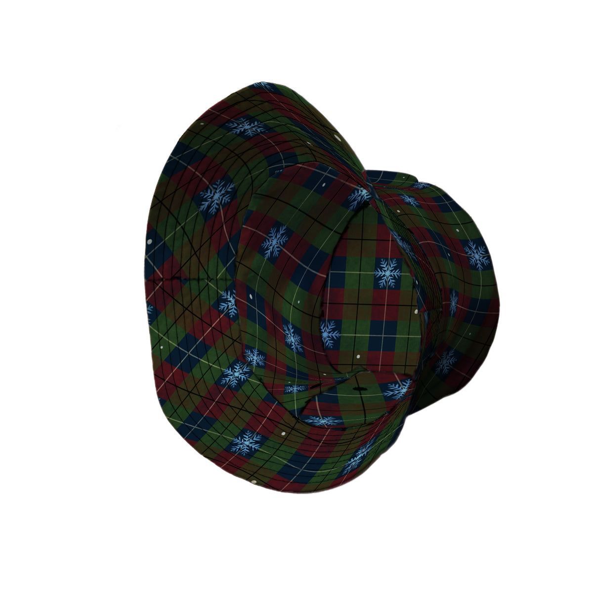 Plaid About Christmas Bucket Hat Side View