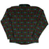 Plaid About Christmas Long Sleeve Button Up Shirt back
