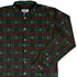 Plaid About Christmas Long Sleeve Button Up Shirt cover