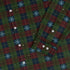 Plaid About Christmas Long Sleeve Button Up Shirt sleeve close