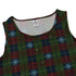 Plaid About Christmas Sleeveless Dress close front