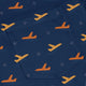 Plane Silhouette Long Sleeve Button Up Shirt Geek Nerd adult sizing aviation print Design by Zirkus Design